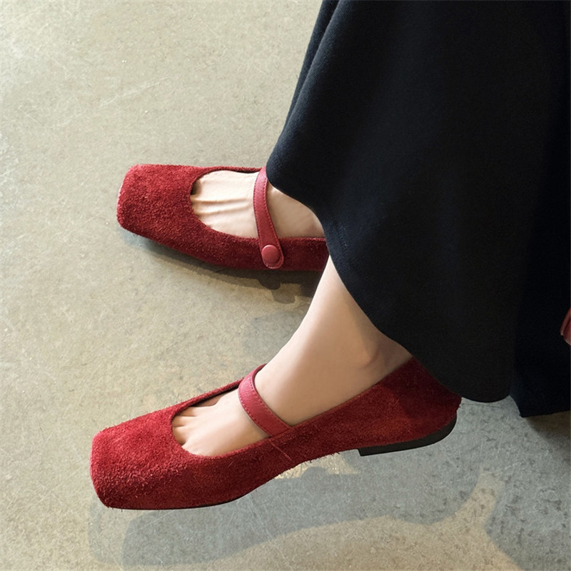 Shoe Brush - Chaussures en cuir de vache brossé