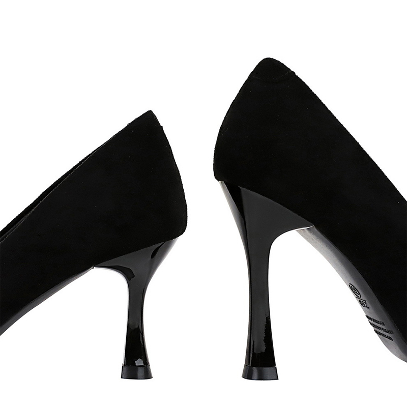 BIGTREE chaussures daim noir f - Shoe Tree avis et prix