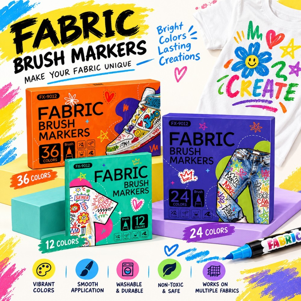 Lot de 12, 24 ou 36 feutres po - Shoe Brush avis et prix